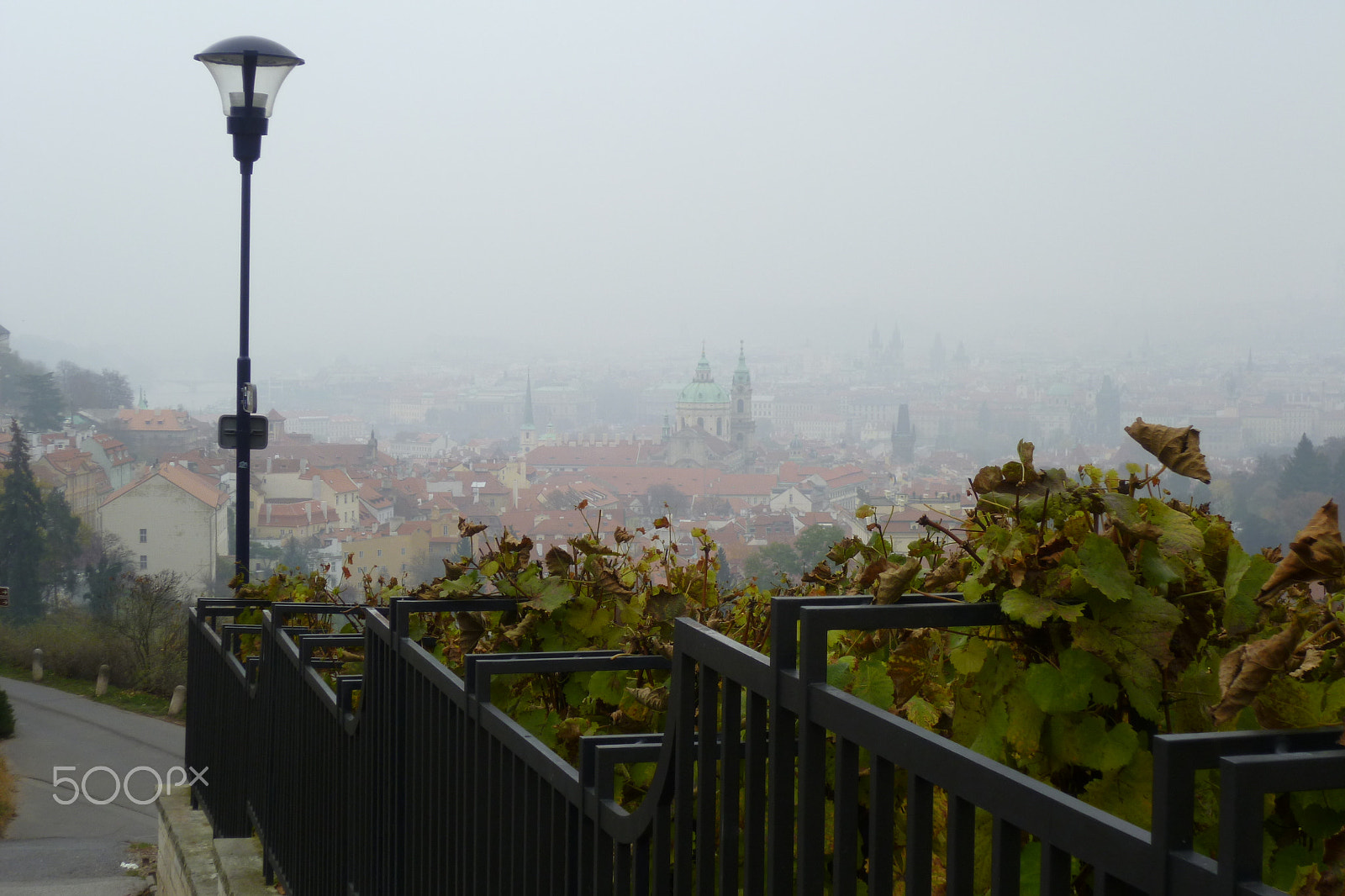 Panasonic DMC-FS11 sample photo. View of prague photography