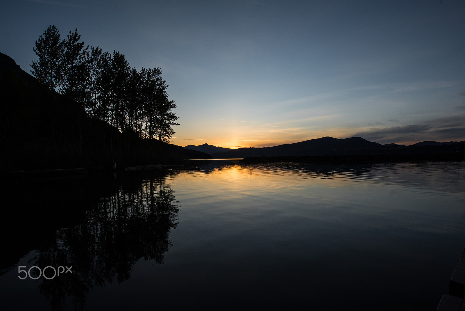 Sony a7S + 16-35mm F2.8 G SSM II sample photo. Columbia dusk photography