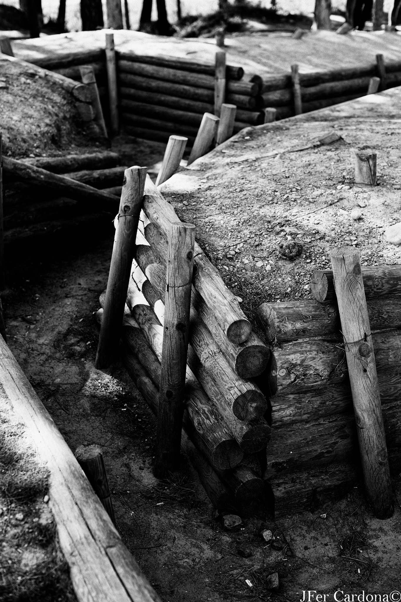 Nikon Df + Nikon AF-S Nikkor 50mm F1.4G sample photo. Wwi trench photography