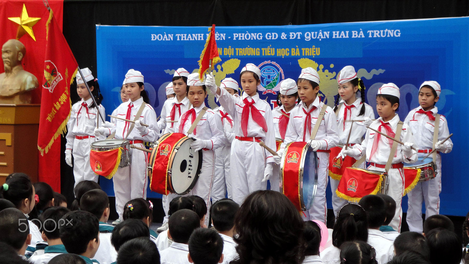 Sony DSC-TX1 sample photo. Ba trieu primary school hanoi photography