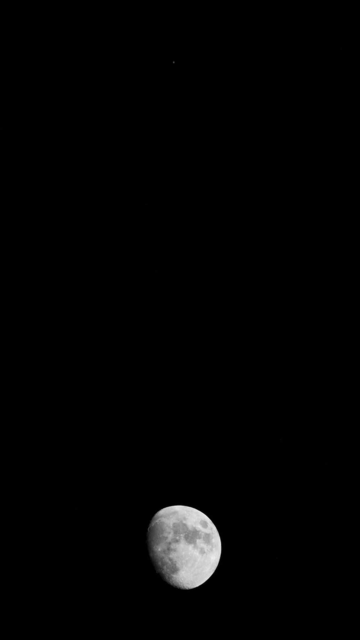 Sigma 70-300mm F4-5.6 APO DG Macro sample photo. Jupiter and the moon photography