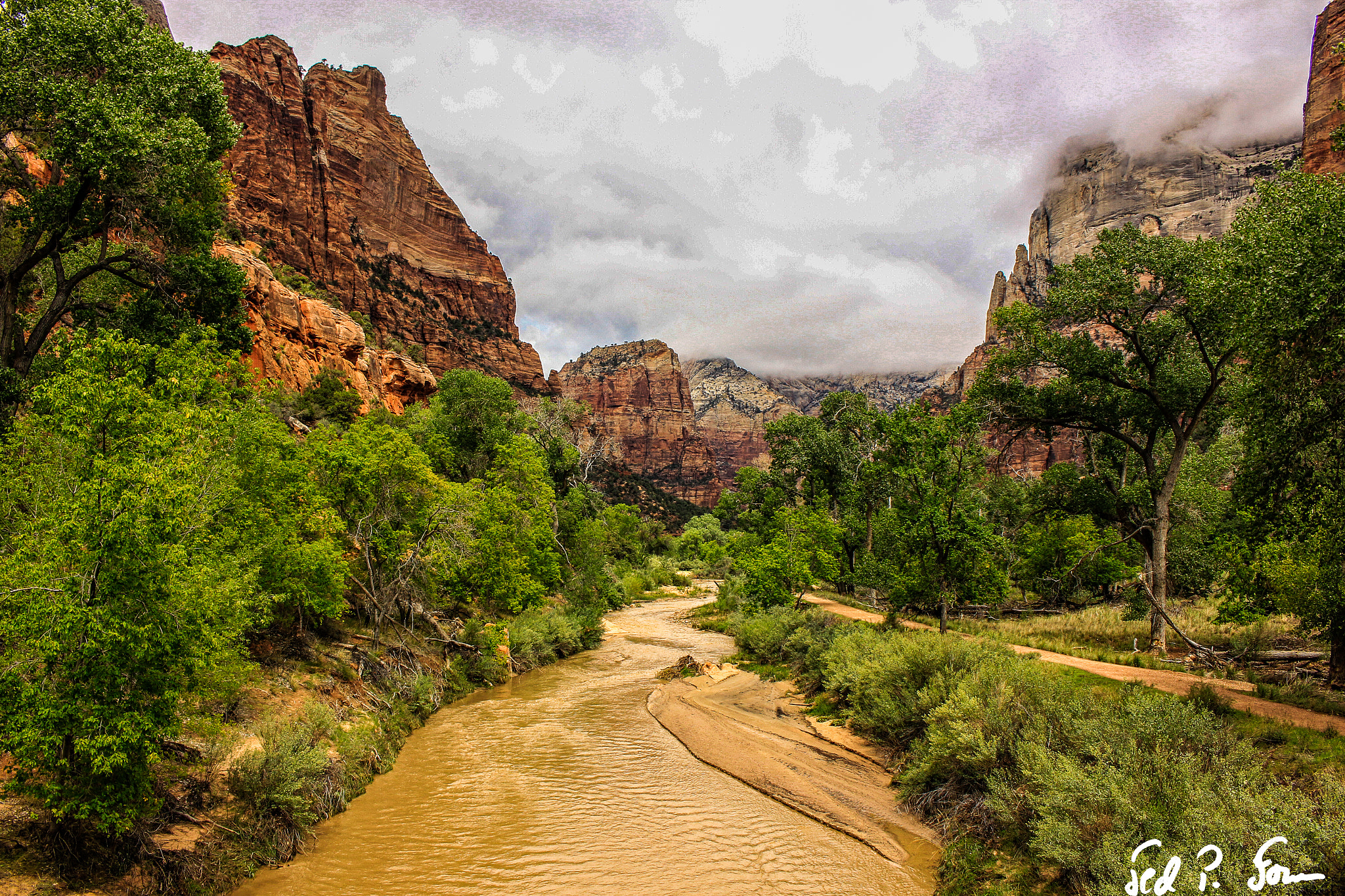 Canon EOS 550D (EOS Rebel T2i / EOS Kiss X4) sample photo. Zion canyon photography