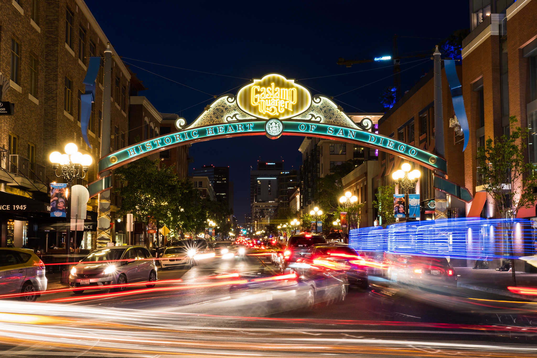 Fujifilm X-E2S + Fujifilm XF 35mm F2 R WR sample photo. Gaslamp quarter sign photography