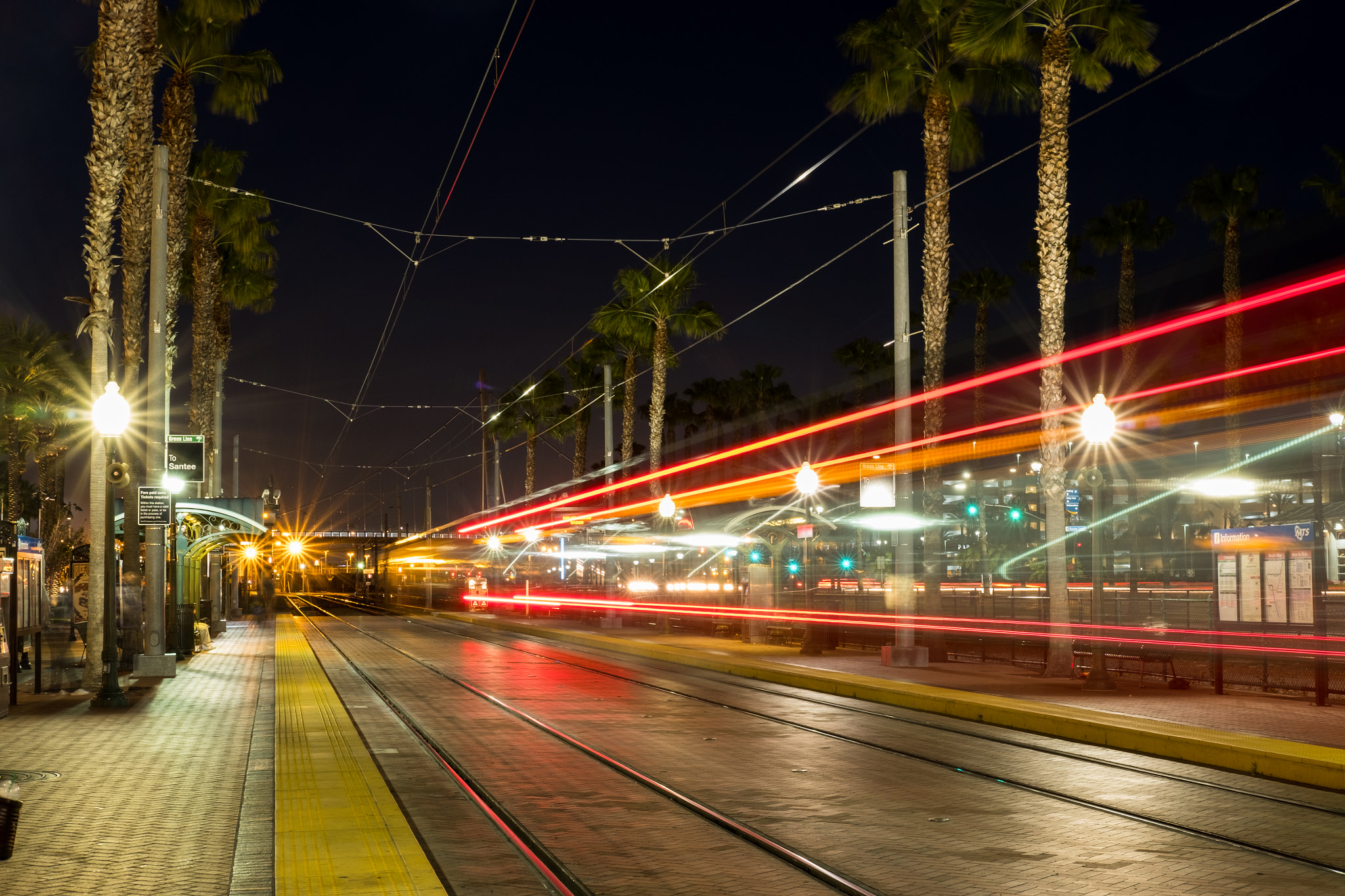 Fujifilm X-E2S + Fujifilm XF 35mm F2 R WR sample photo. Gaslamp quarter (trolley station) photography