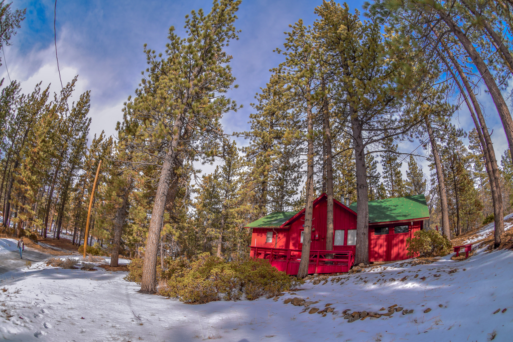 Nikon AF DX Fisheye-Nikkor 10.5mm F2.8G ED sample photo. Big bear city, ca. photography