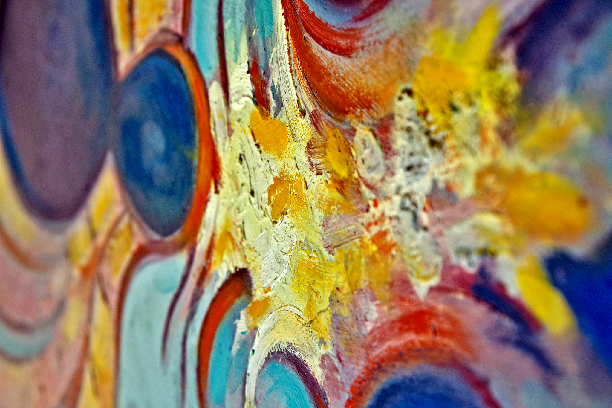 Pentax K-S2 sample photo. Painting on my wall photography