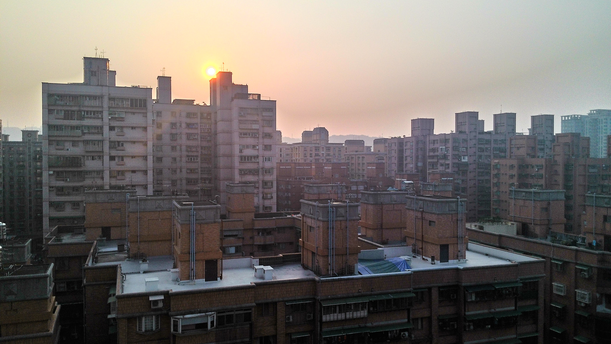 ASUS PadFone sample photo. Sunset in new taipei city photography