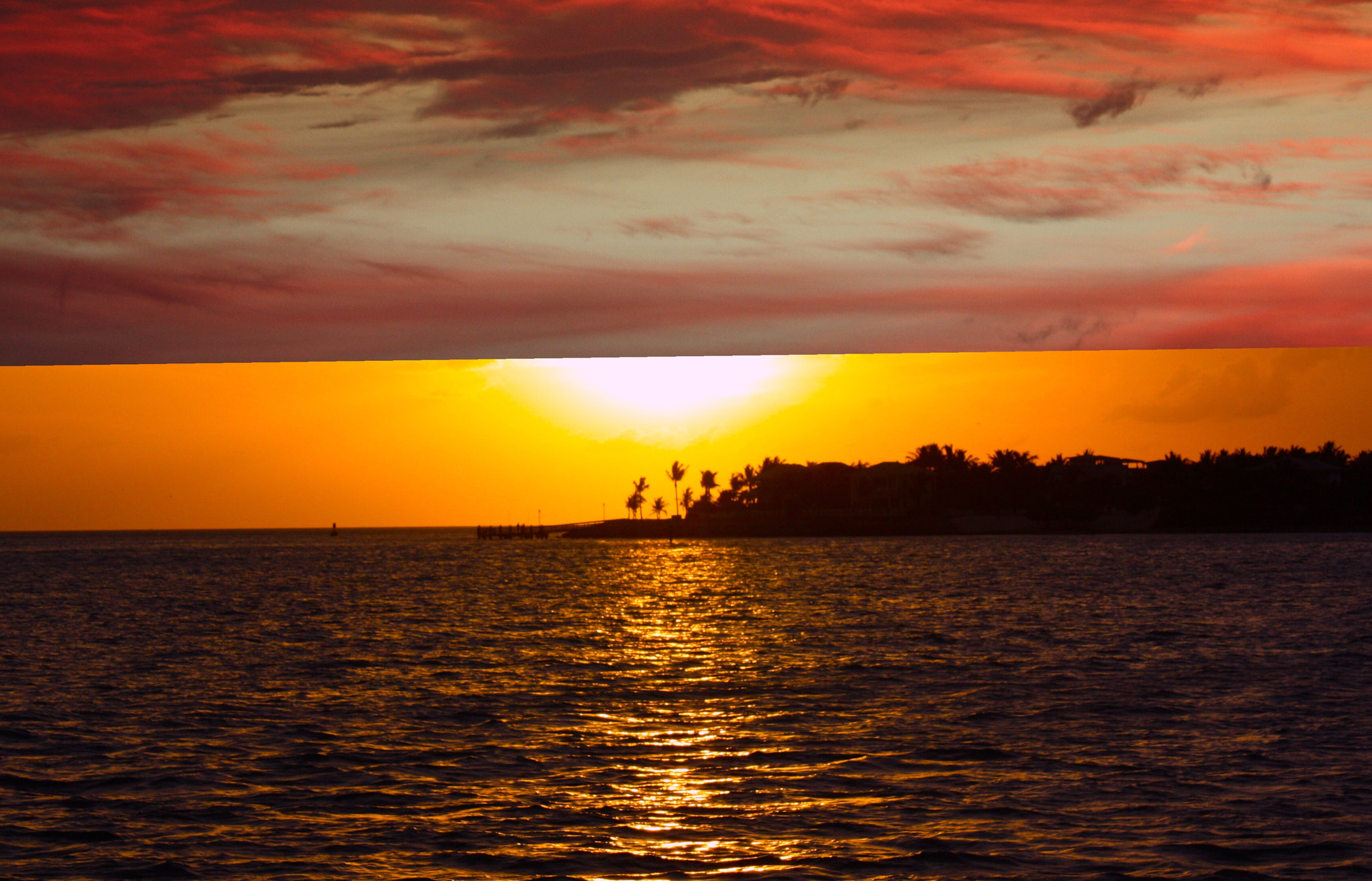 Canon EOS 450D (EOS Rebel XSi / EOS Kiss X2) + Canon EF-S 18-55mm F3.5-5.6 IS sample photo. Sunset over # cuba photography