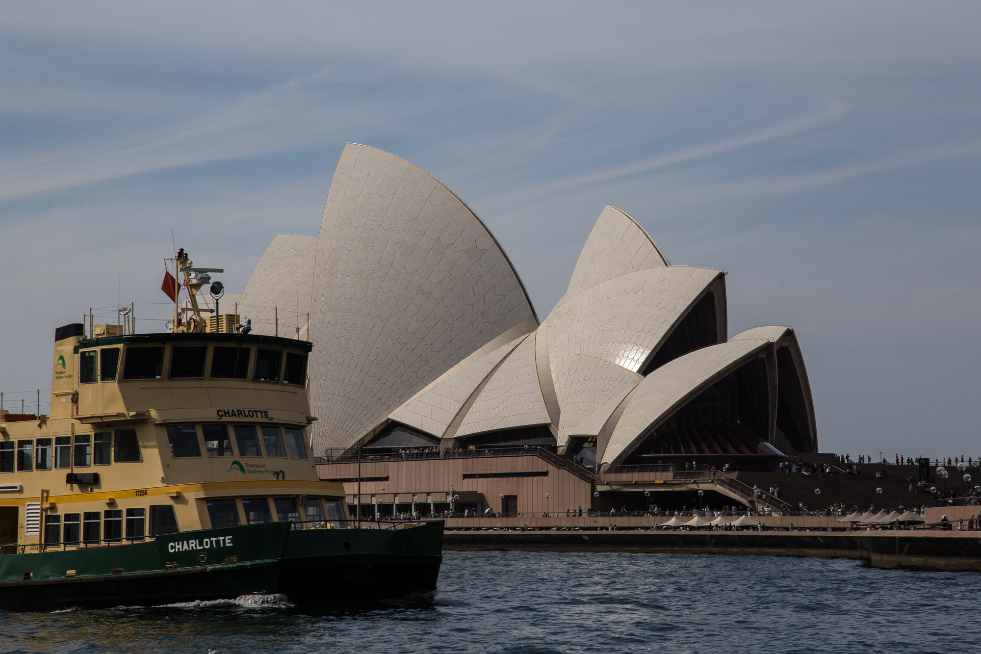 Canon EOS 6D + Canon EF 500mm F4L IS USM sample photo. Sydney opera house and ferry photography
