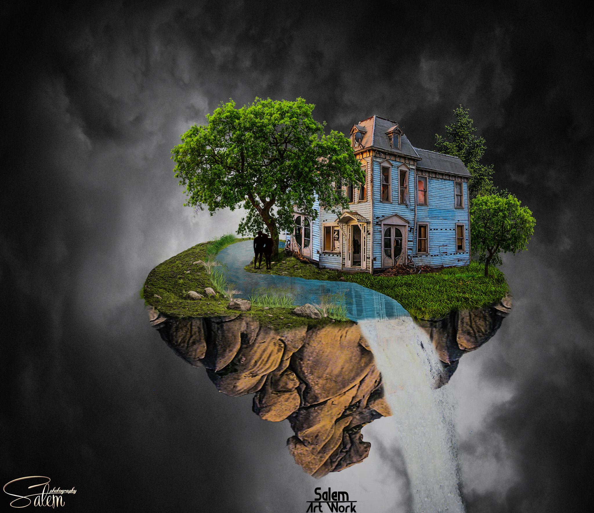 Kodak Z612 ZOOM DIGITAL CAMERA sample photo. Dream house ( fine art work by salem) photography