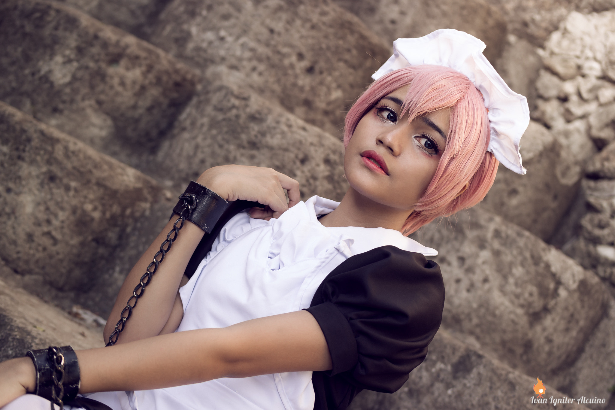 Samsung NX300 + NX 45mm F1.8 [T6] 2D/3D sample photo. Cute cosplayer photography