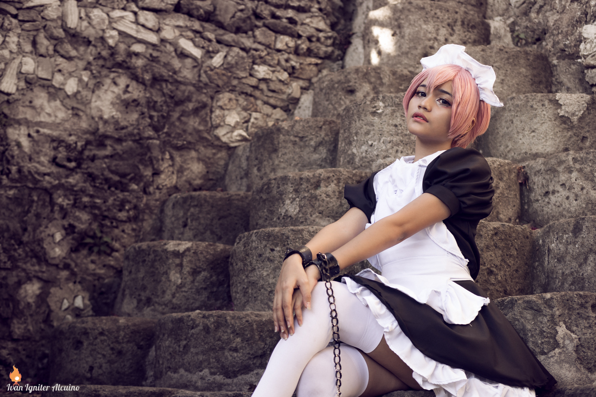 Samsung NX300 + NX 45mm F1.8 [T6] 2D/3D sample photo. Cute cosplayer photography