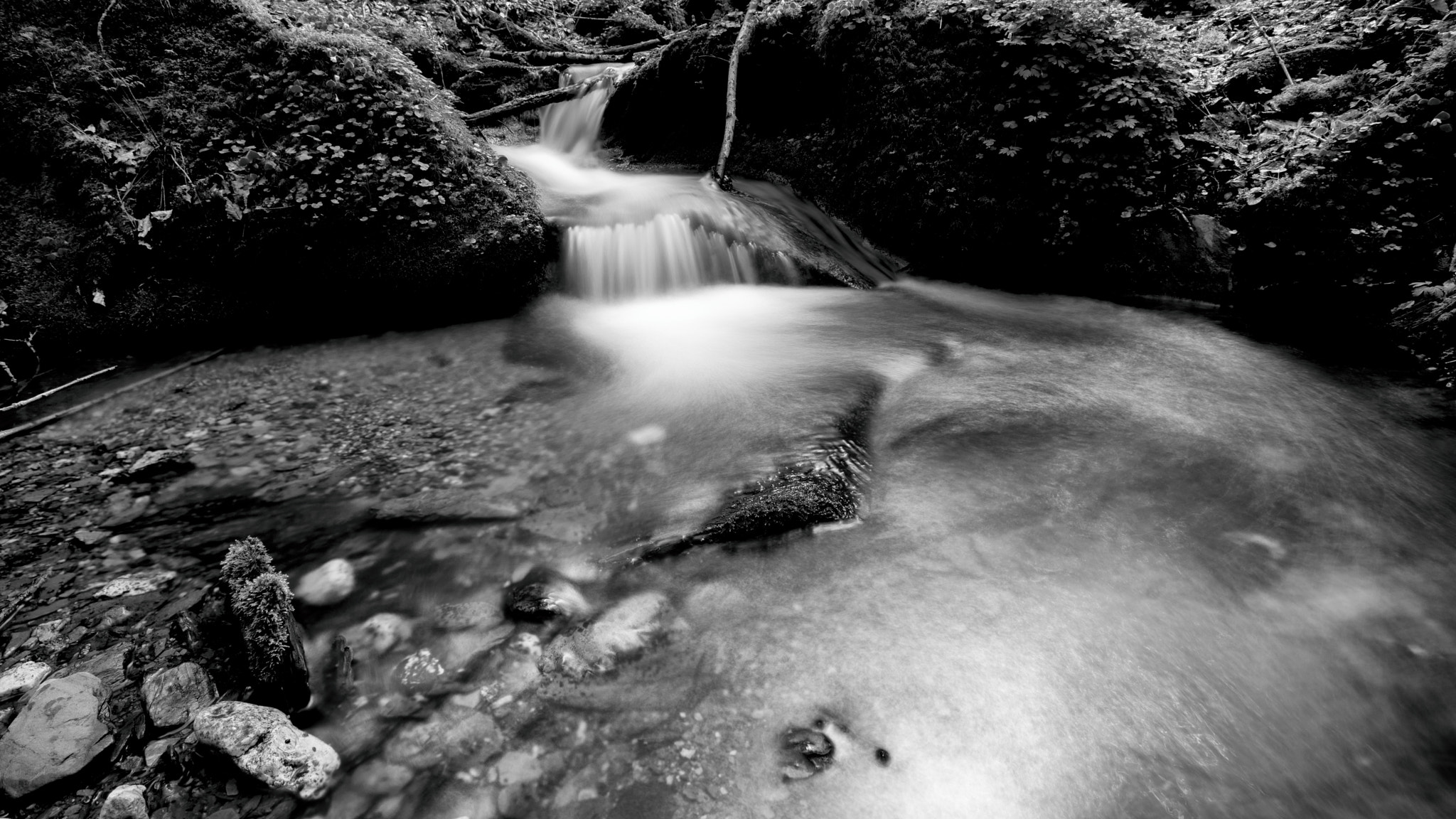 Sony a7R + DT 0mm F0 SAM sample photo. Baybachklamm iii photography