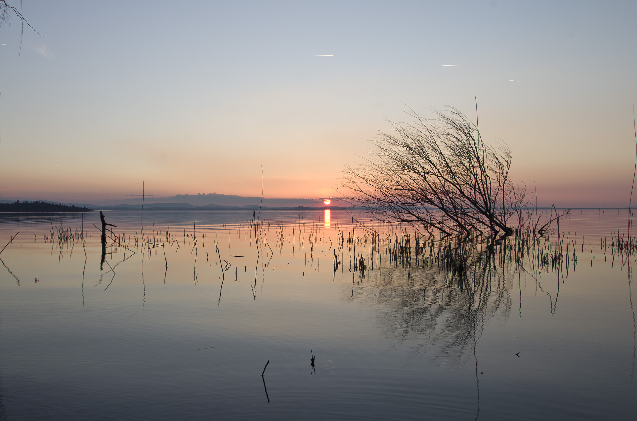 Pentax K-5 II sample photo. Sunset over the lake photography