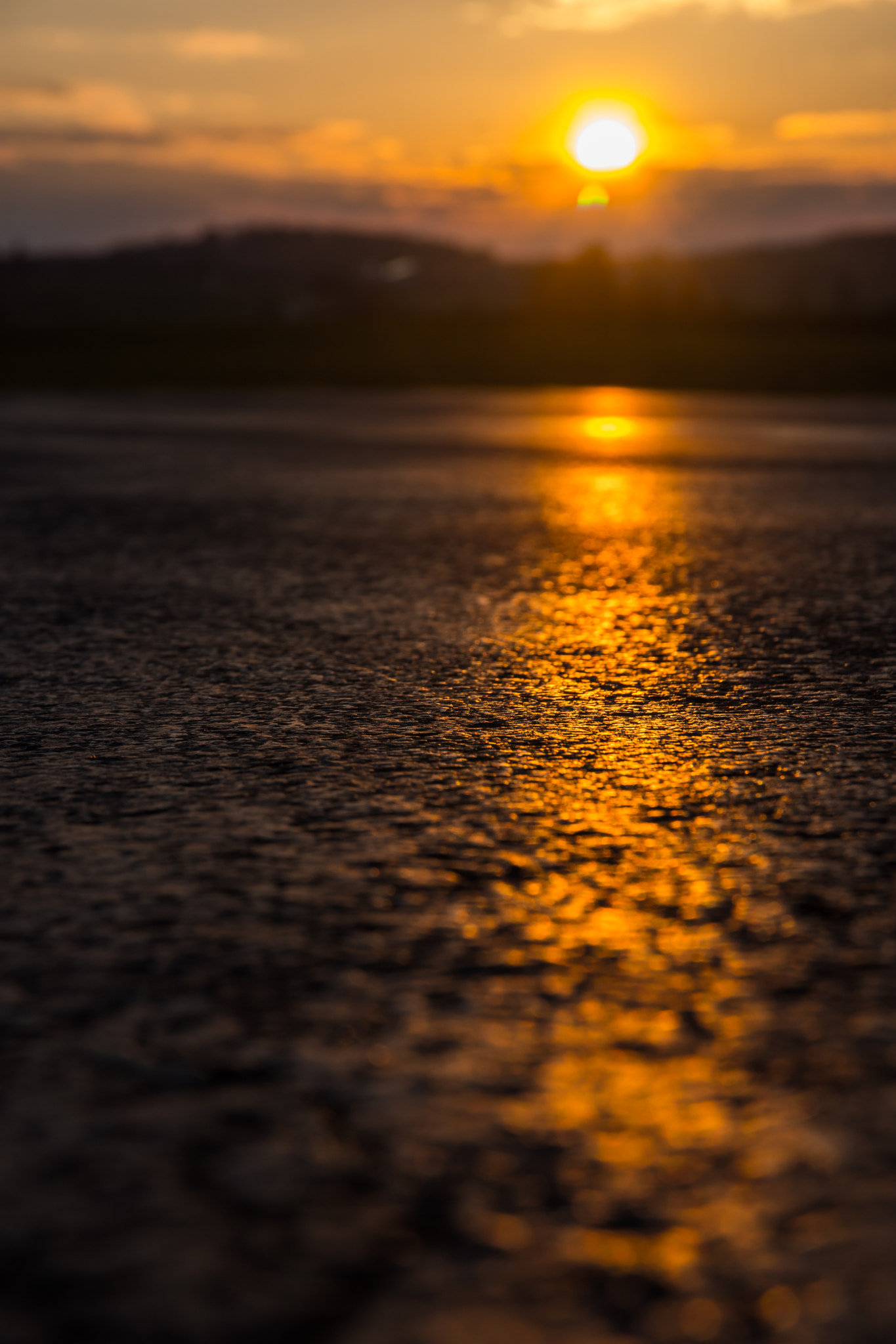 Sigma 17-70mm F2.8-4 DC Macro OS HSM | C sample photo. Asphalt sunset photography