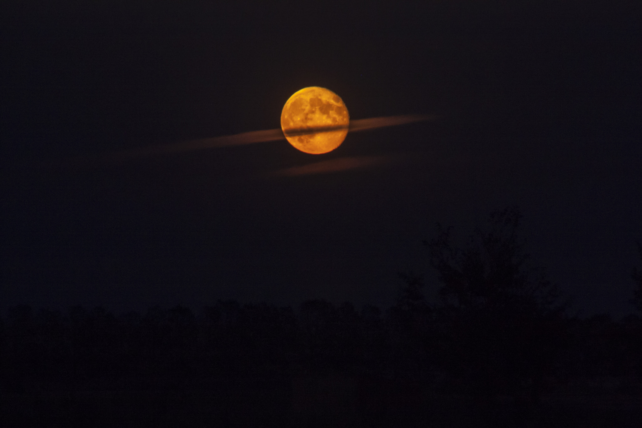 Canon EOS 450D (EOS Rebel XSi / EOS Kiss X2) sample photo. Moonrise photography