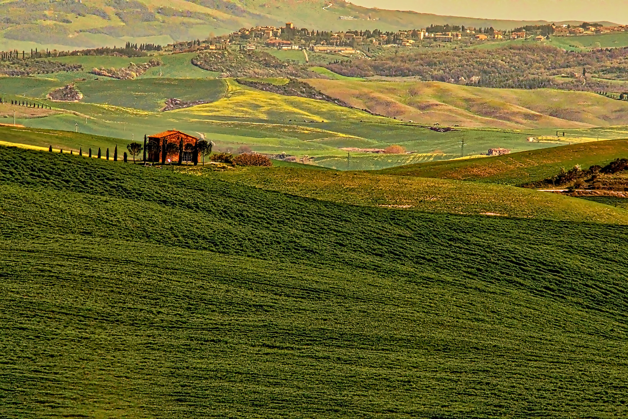 Sony SLT-A65 (SLT-A65V) + Minolta AF 70-210mm F4 Macro sample photo. Val d'orcia photography