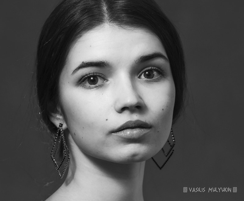 Minolta AF 100mm F2 sample photo. Настя. photography