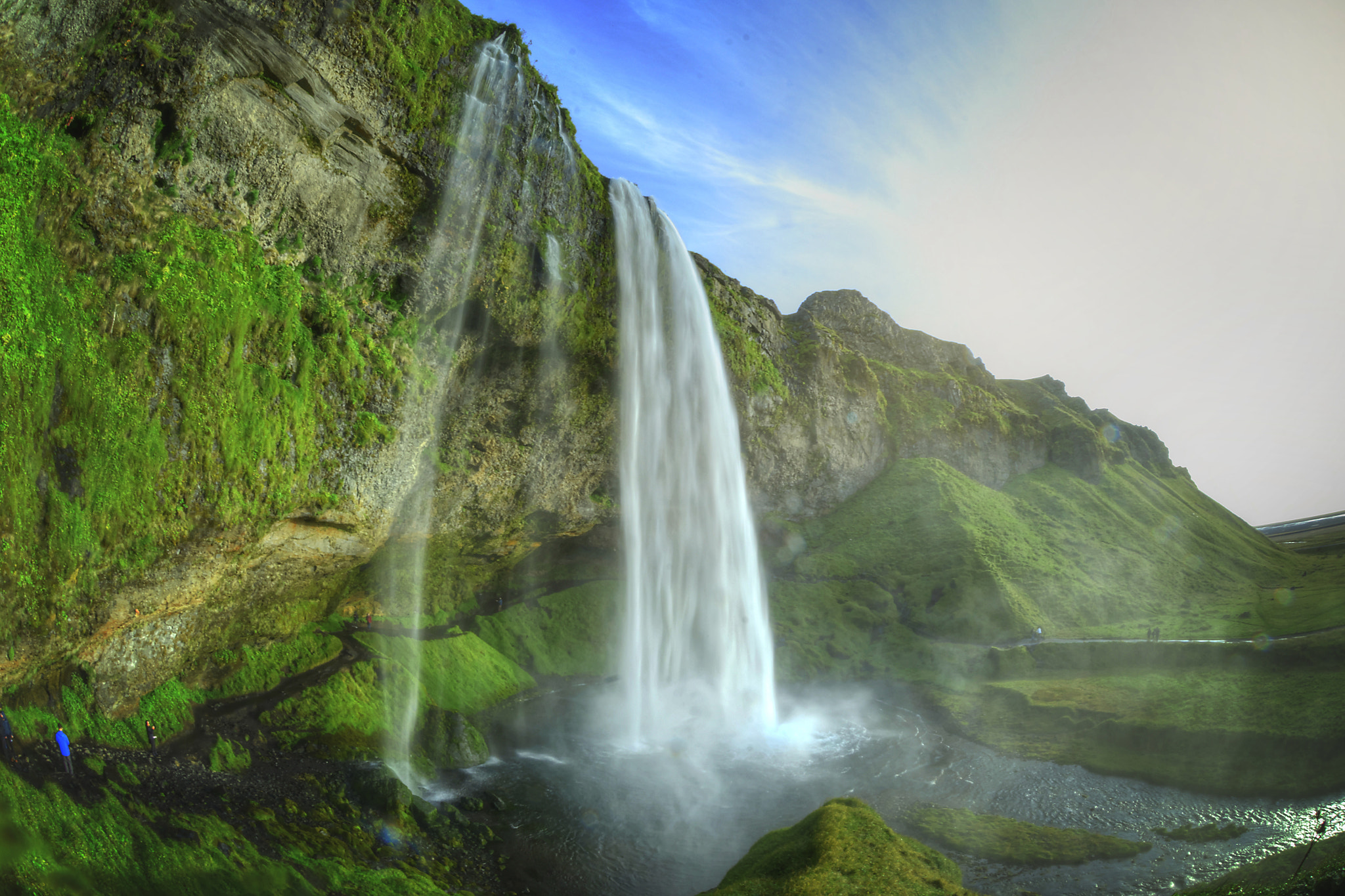 Nikon AF DX Fisheye-Nikkor 10.5mm F2.8G ED sample photo. Seljalandfoss - iceland photography