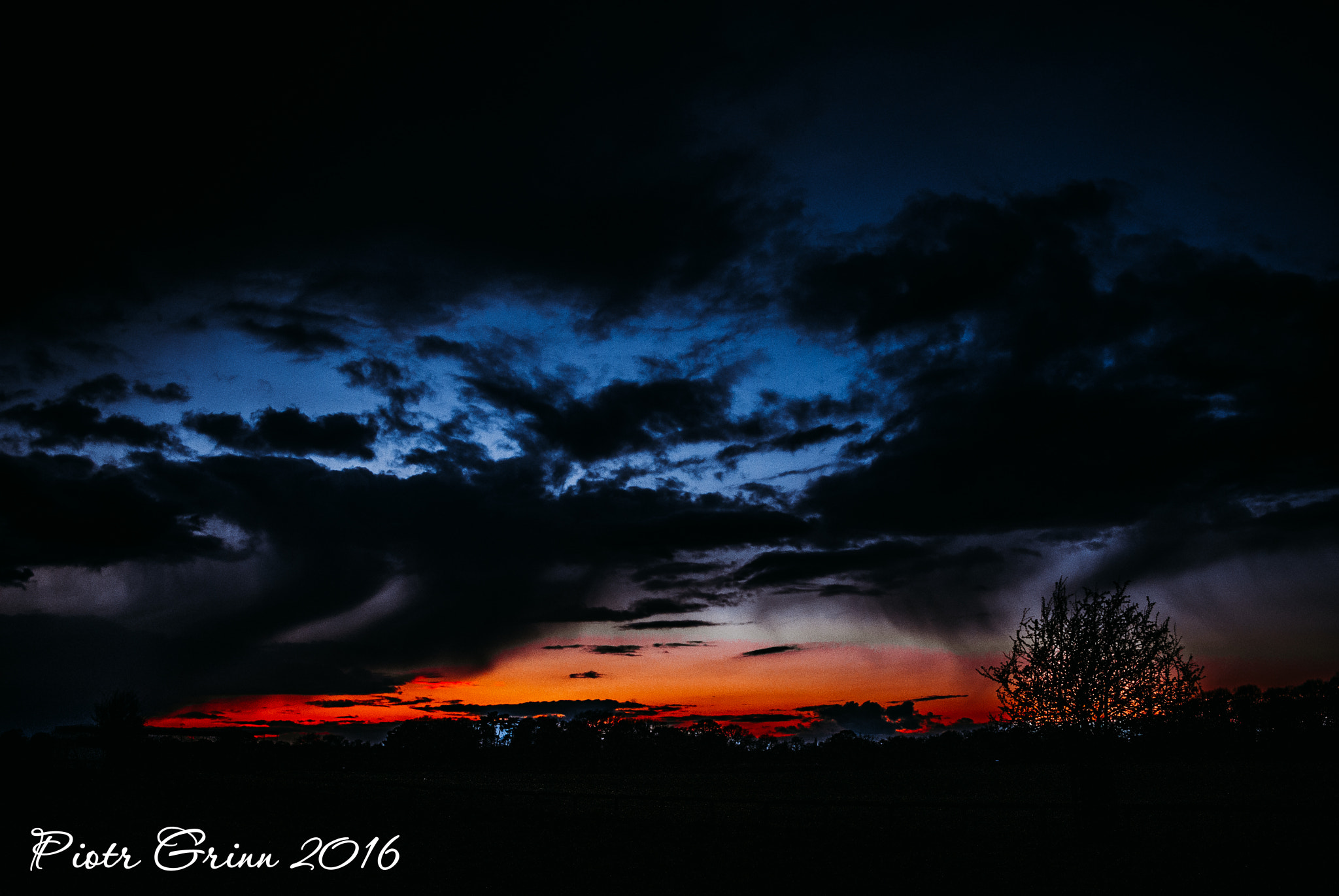 Nikon D60 + Sigma 18-50mm F3.5-5.6 DC sample photo. Cloudy sunset.jpg photography