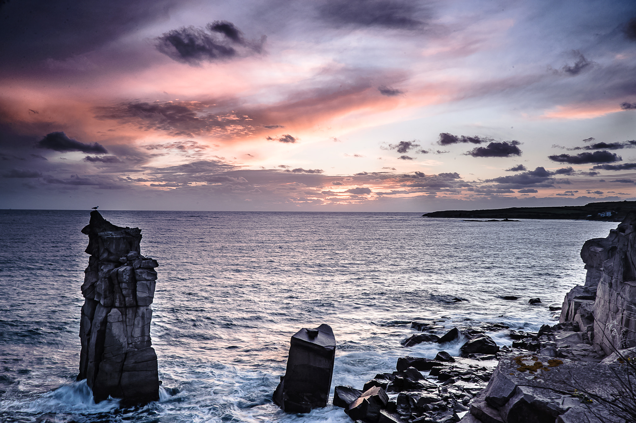 Nikon D3 sample photo. Sunset colonne photography