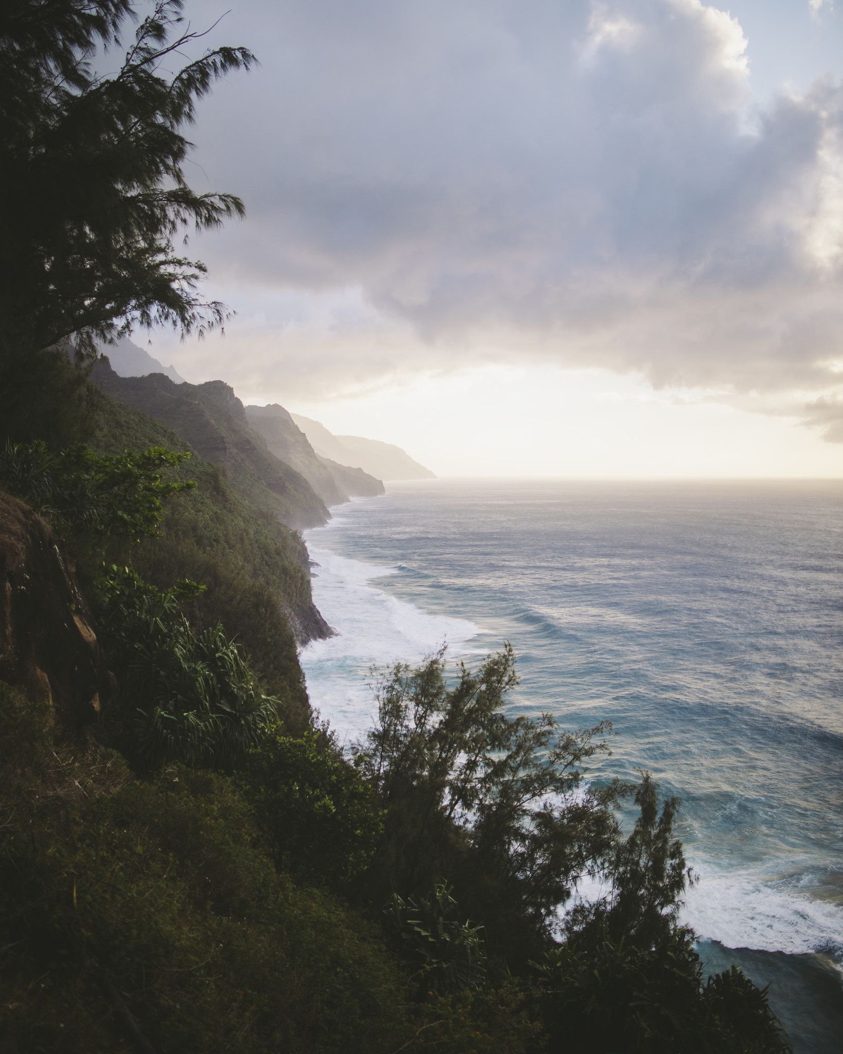 Canon EOS 5DS + Canon EF 24mm F1.4L II USM sample photo. Nā pali coast photography