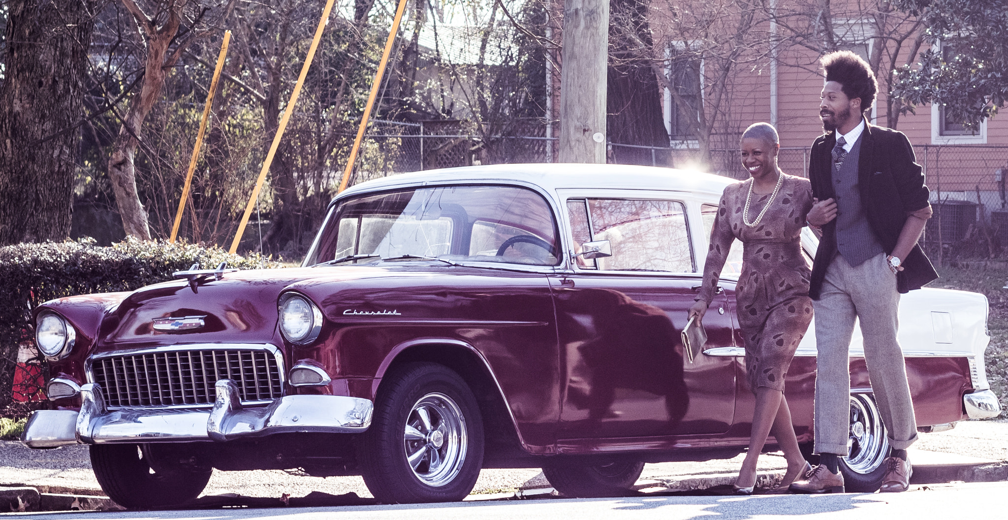 Canon EOS 760D (EOS Rebel T6s / EOS 8000D) + Canon EF 50mm F1.8 II sample photo. Vintage couple photography