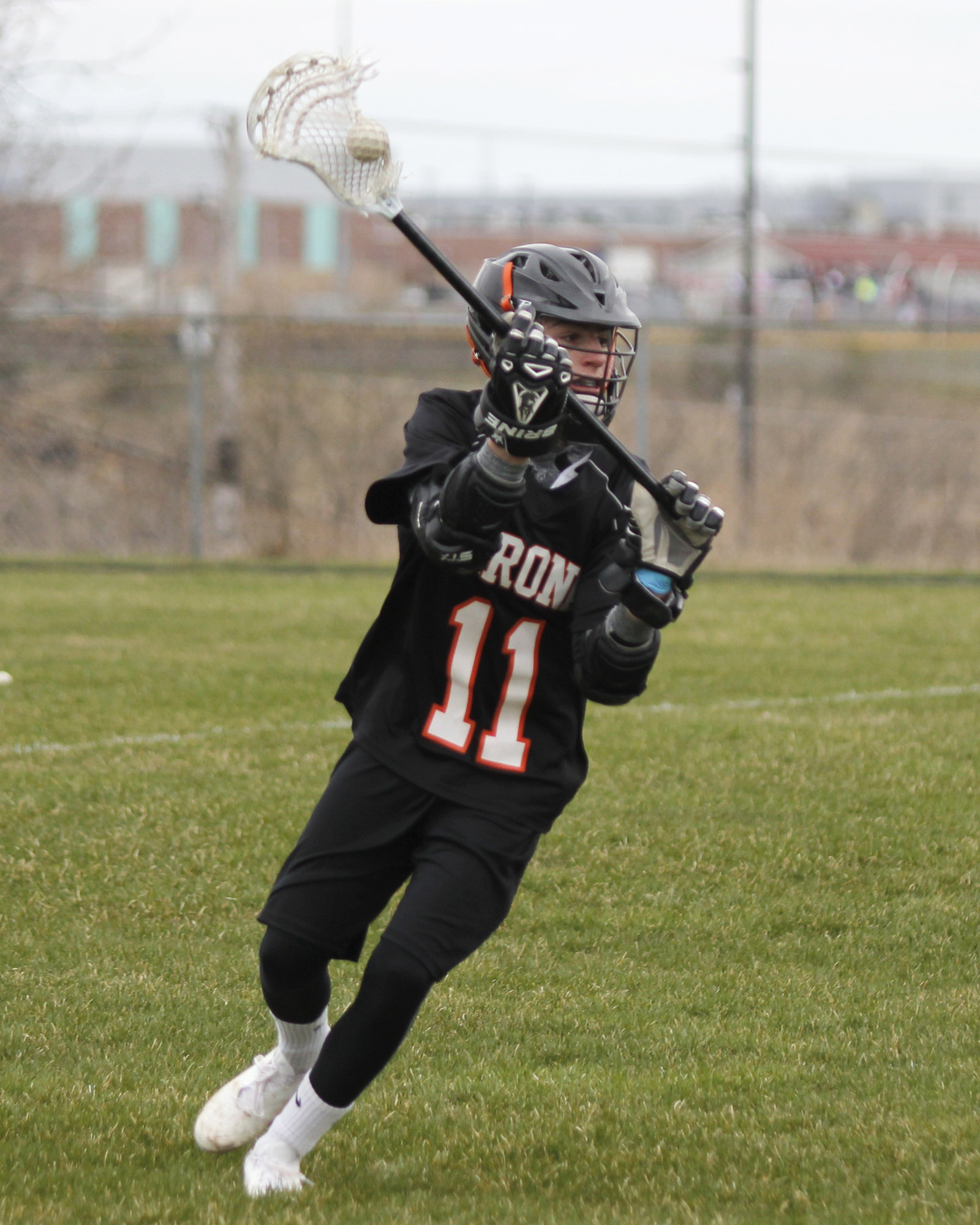 Tamron SP AF 70-200mm F2.8 Di LD (IF) MACRO sample photo. Verona varsity lacrosse vs sun prairie photography