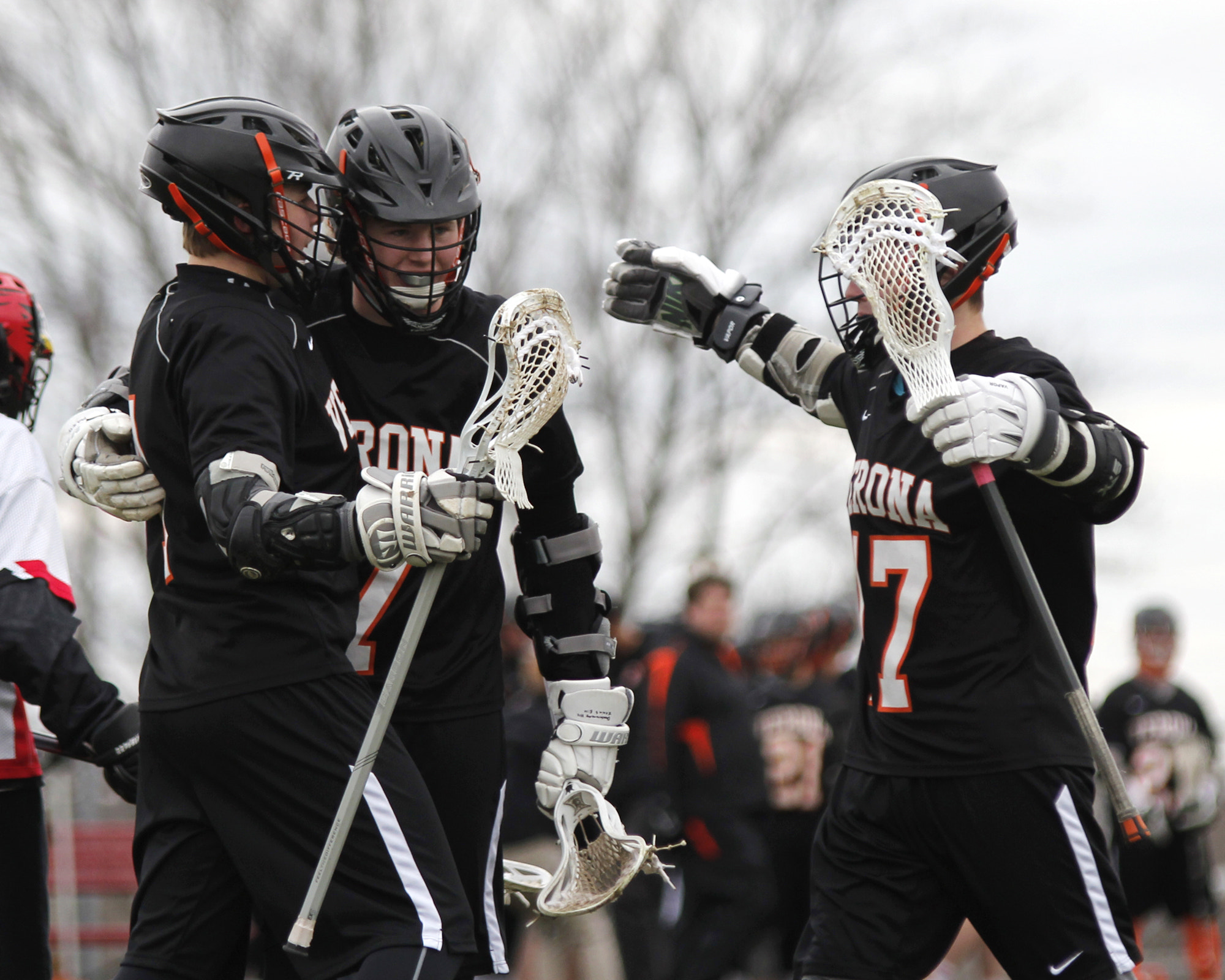 Tamron SP AF 70-200mm F2.8 Di LD (IF) MACRO sample photo. Verona varsity lacrosse vs sun prairie photography