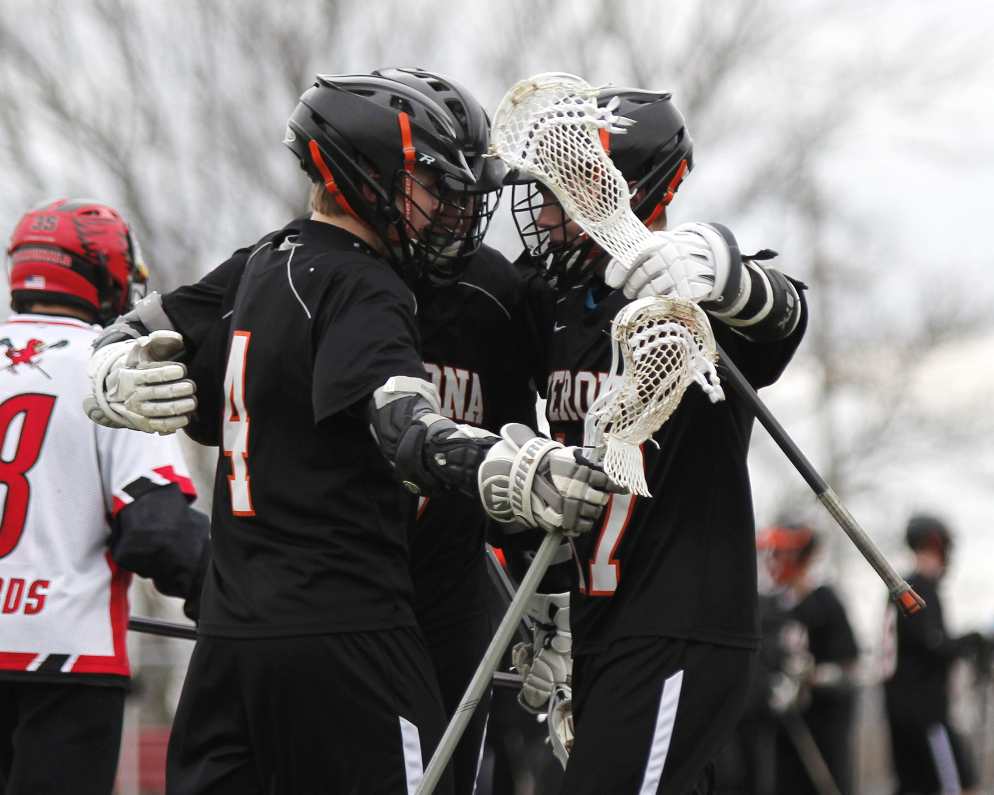 Tamron SP AF 70-200mm F2.8 Di LD (IF) MACRO sample photo. Verona varsity lacrosse vs sun prairie photography