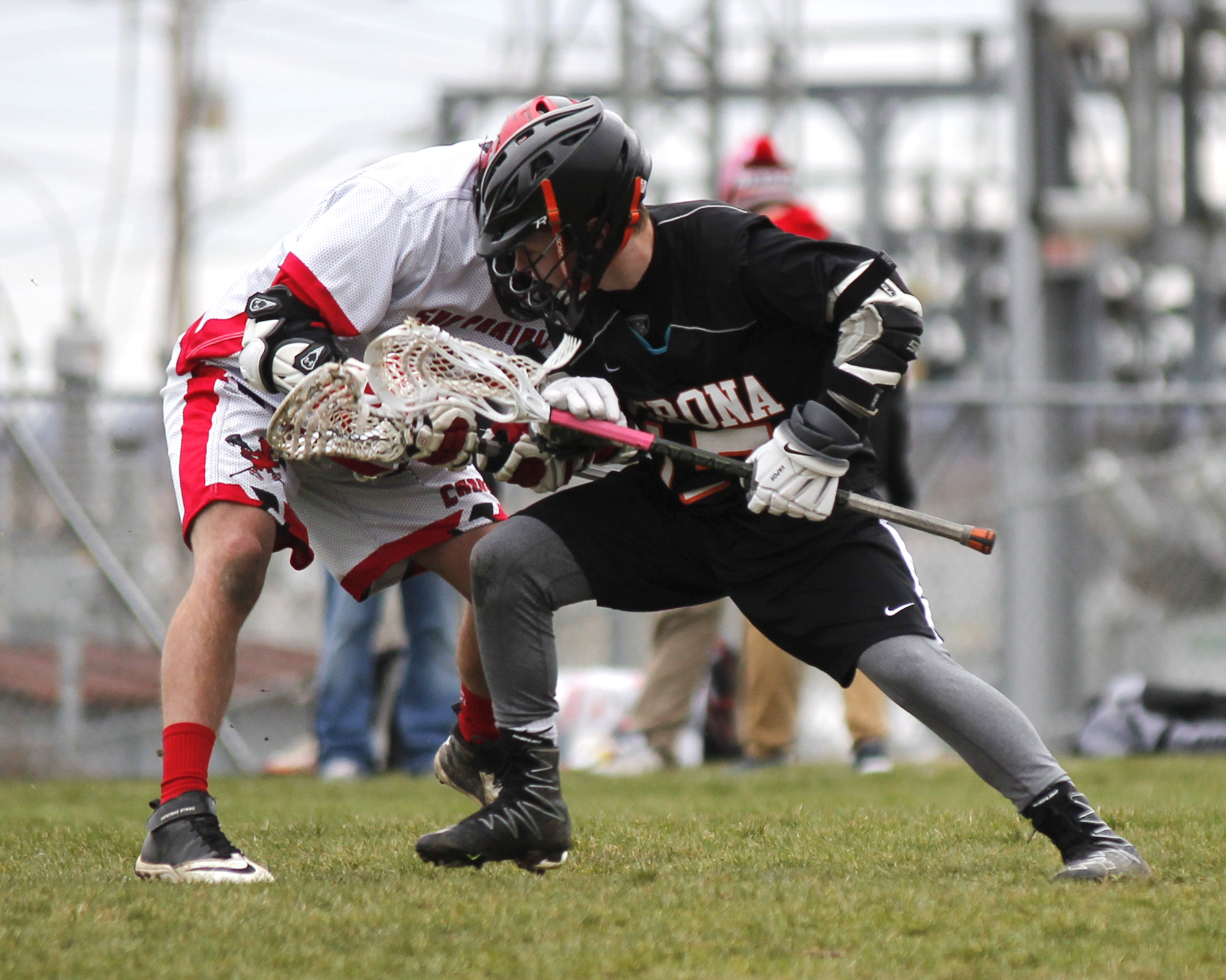 Tamron SP AF 70-200mm F2.8 Di LD (IF) MACRO sample photo. Verona varsity lacrosse vs sun prairie photography