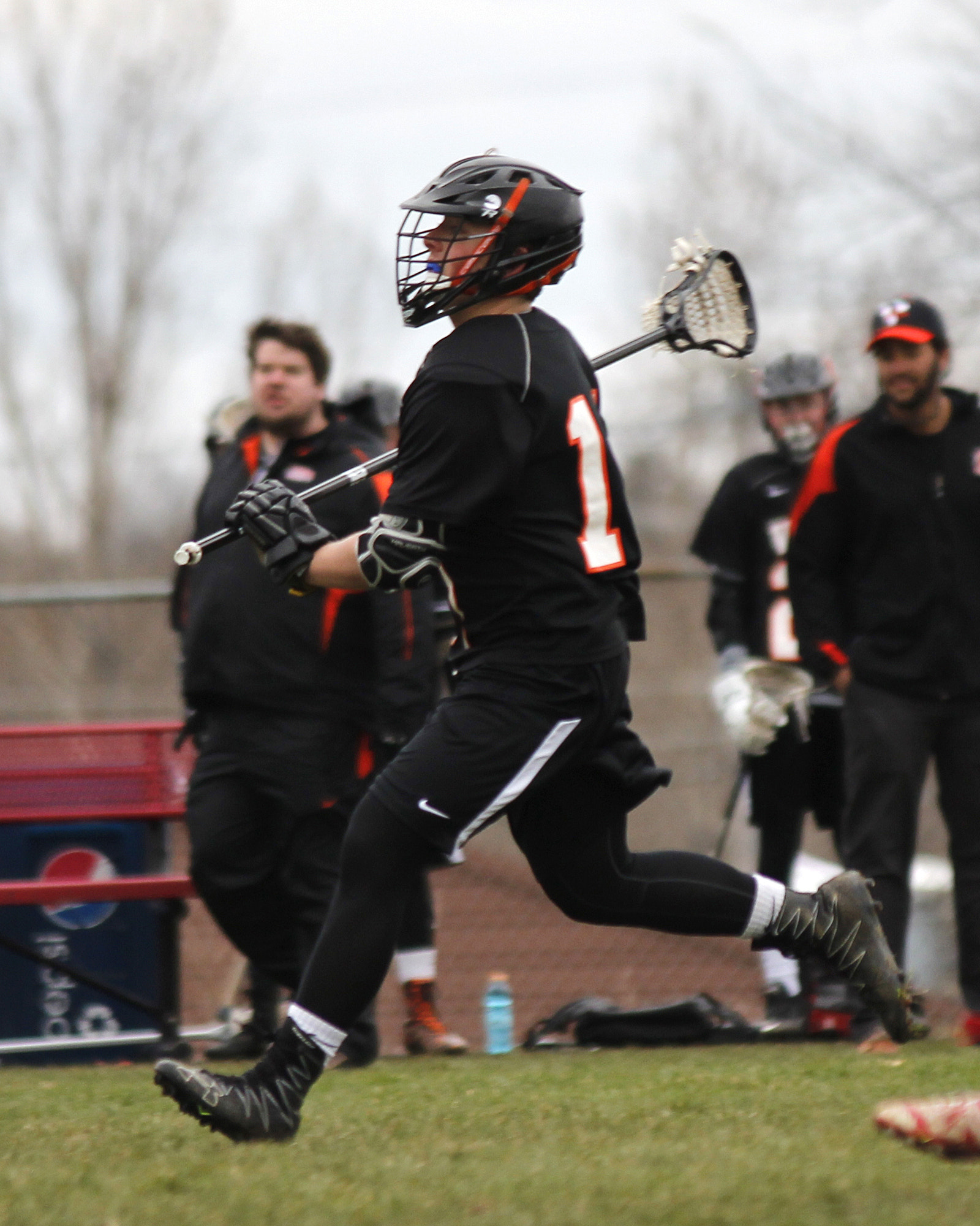 Tamron SP AF 70-200mm F2.8 Di LD (IF) MACRO sample photo. Verona varsity lacrosse vs sun prairie photography