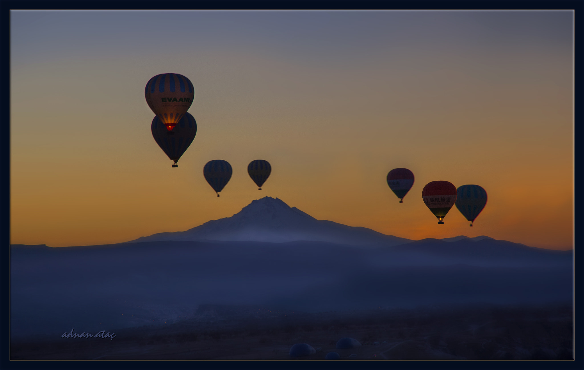 Nikon D4 sample photo. Erciyes ve balonlar photography