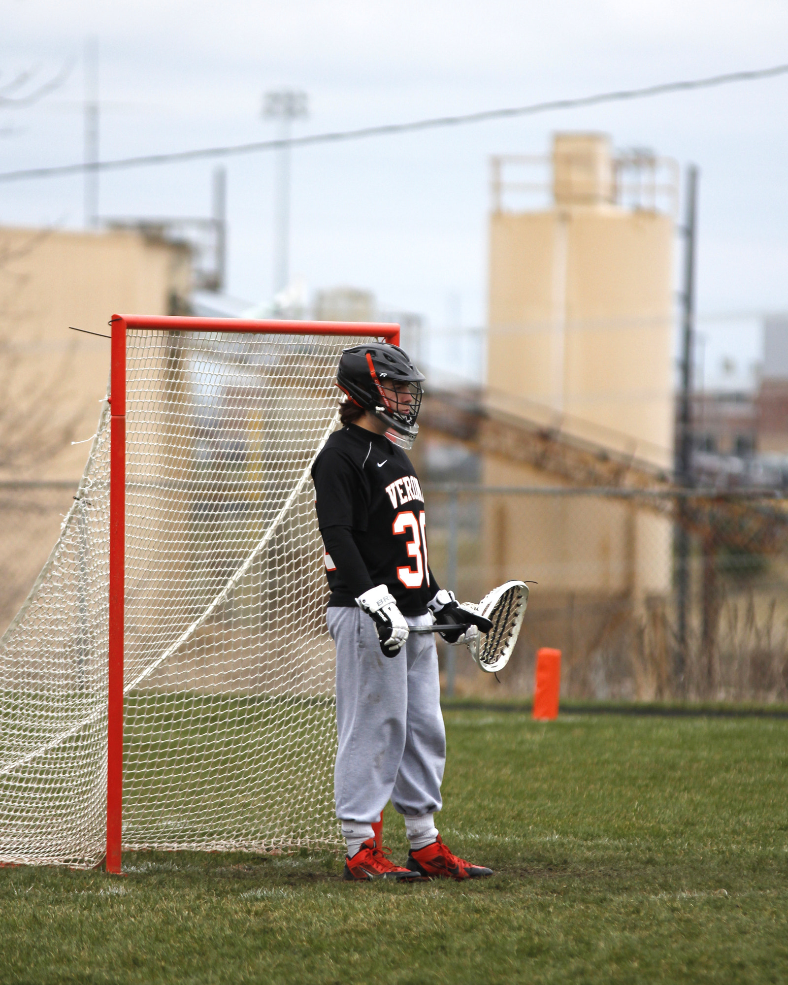 Tamron SP AF 70-200mm F2.8 Di LD (IF) MACRO sample photo. Verona varsity lacrosse vs sun prairie photography