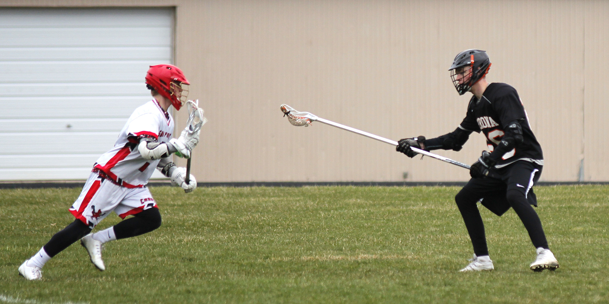 Tamron SP AF 70-200mm F2.8 Di LD (IF) MACRO sample photo. Verona varsity lacrosse vs sun prairie photography