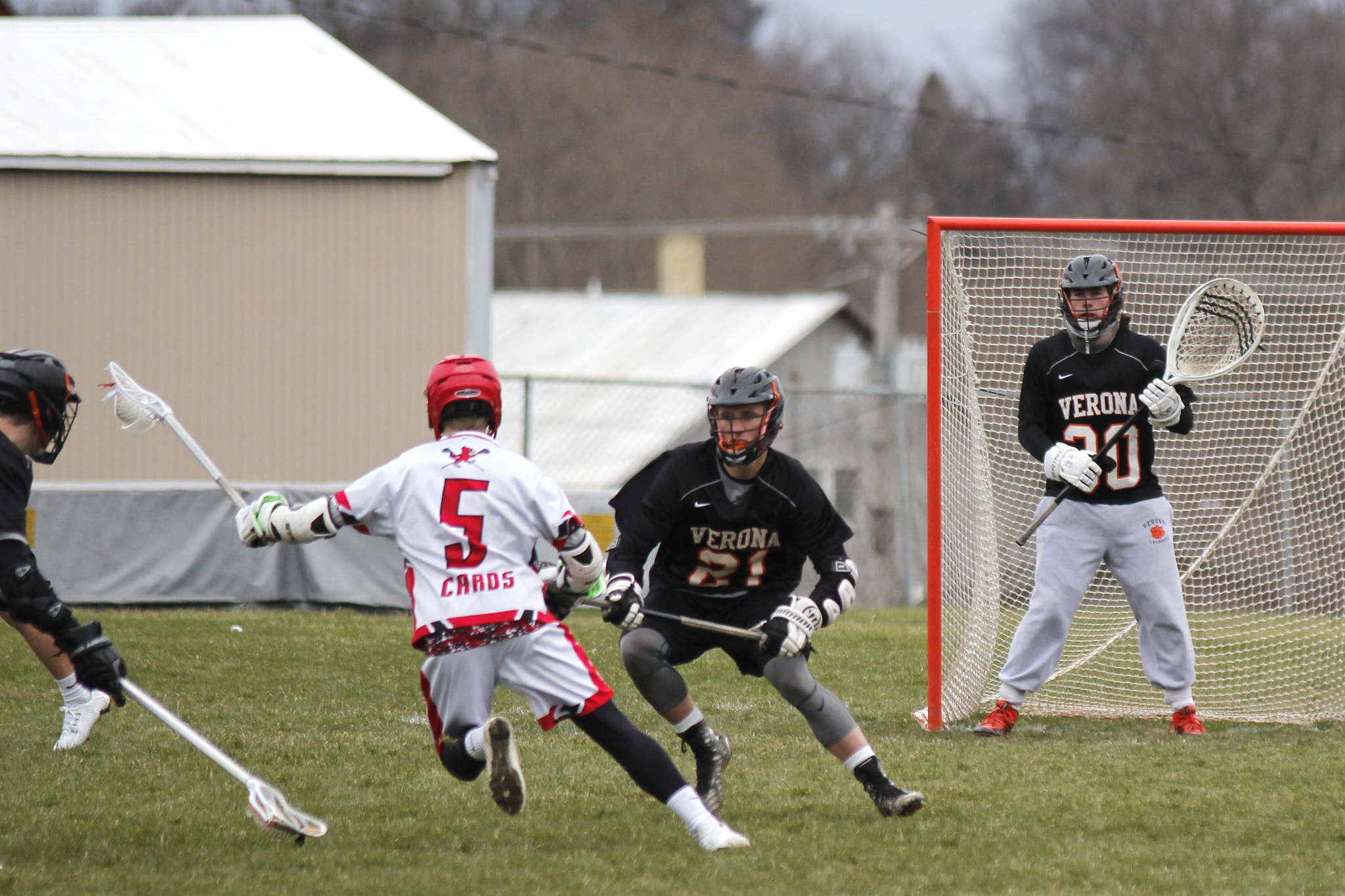 Tamron SP AF 70-200mm F2.8 Di LD (IF) MACRO sample photo. Verona varsity lacrosse vs sun prairie photography