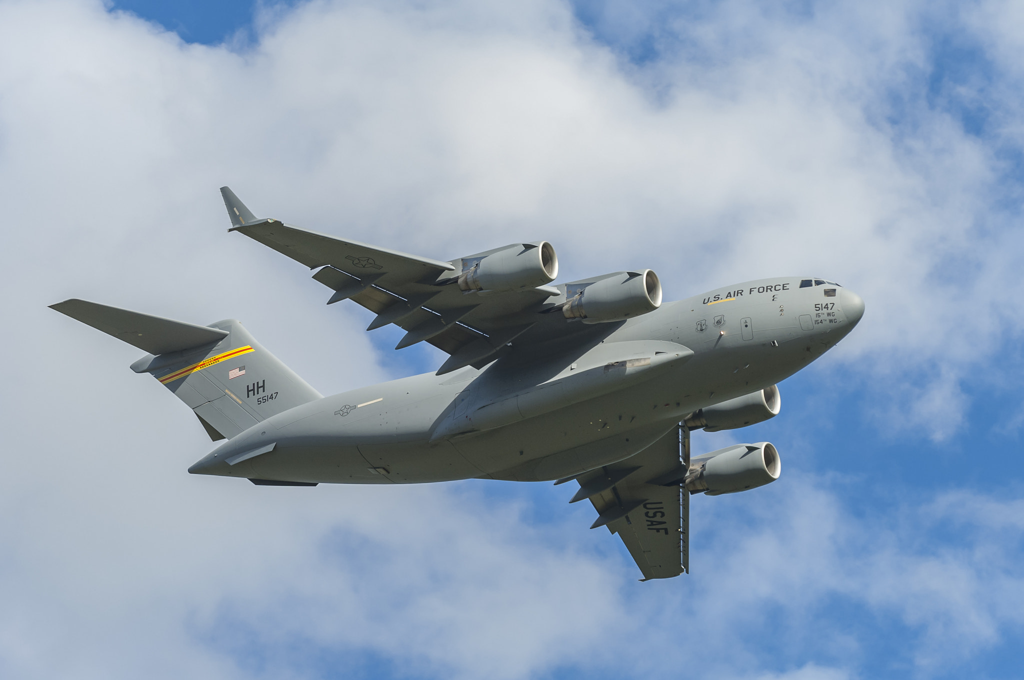Nikon D2X sample photo. Boeing c-17 globemaster iii photography