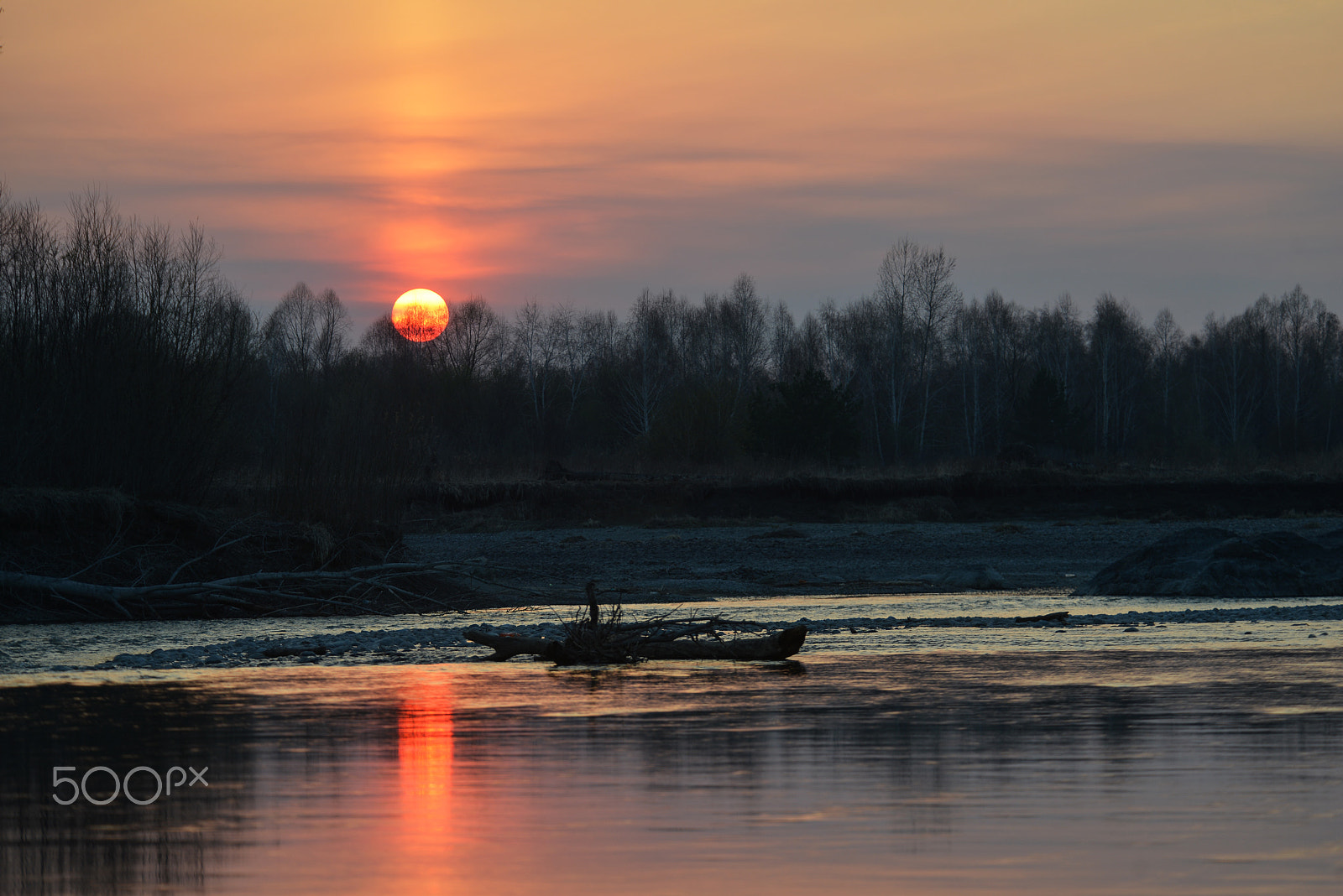 Nikon D800E sample photo. Закат на реке Катунь photography