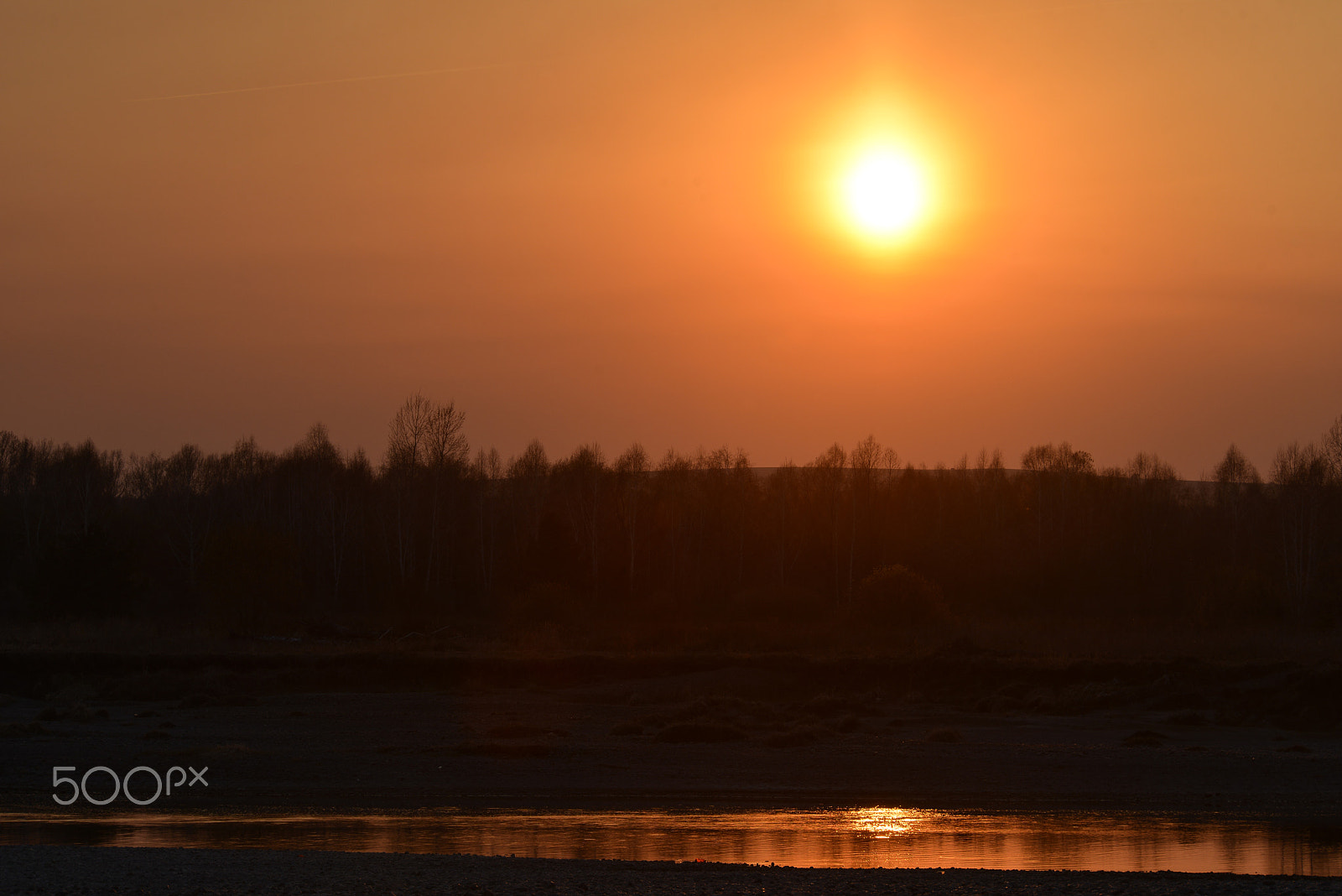 Nikon D800E sample photo. закат на реке Катунь photography