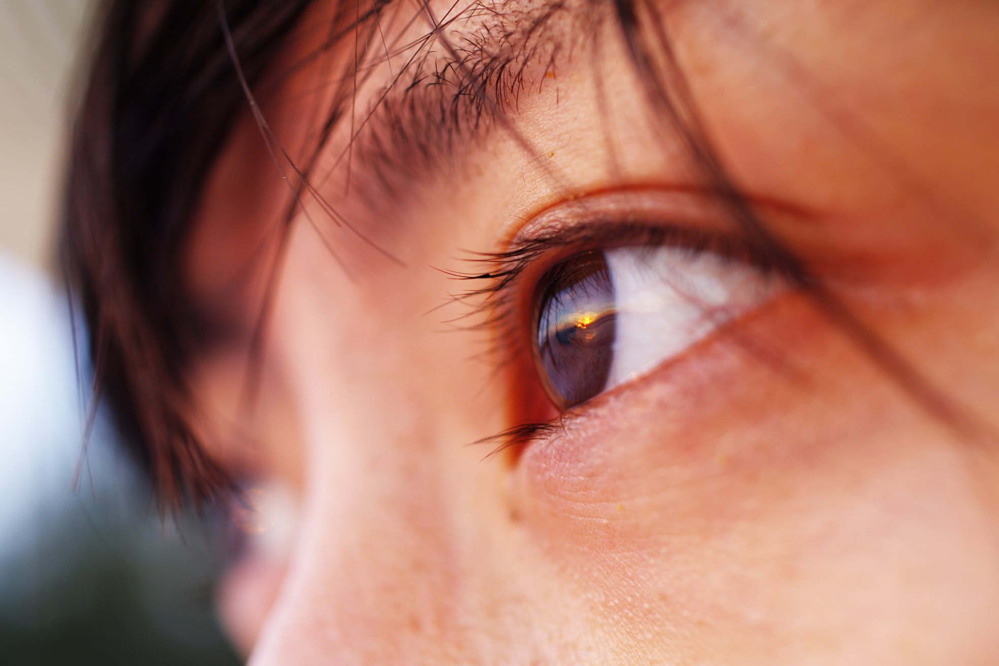 Pentax smc DA 35mm F2.8 Macro Limited sample photo. Her eyes photography