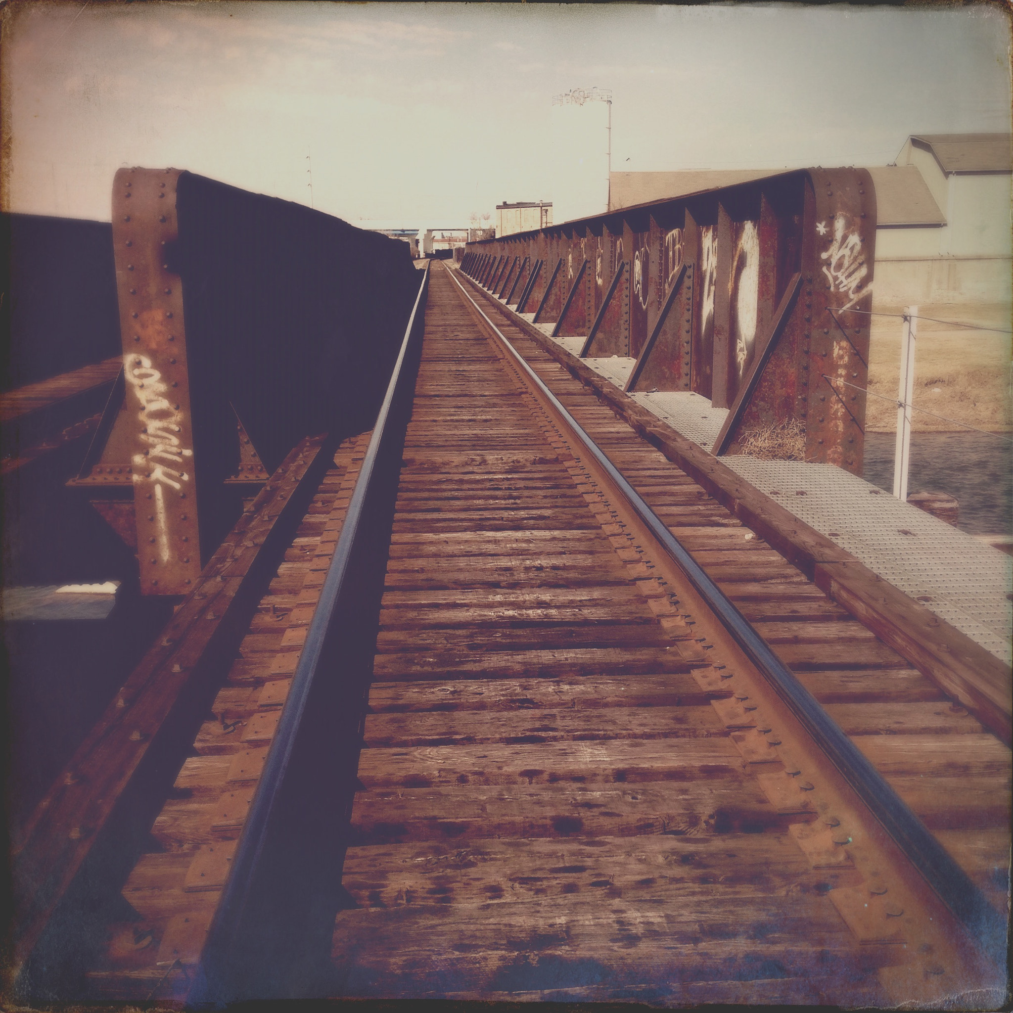Hipstamatic 311 sample photo. Train of thought. photography