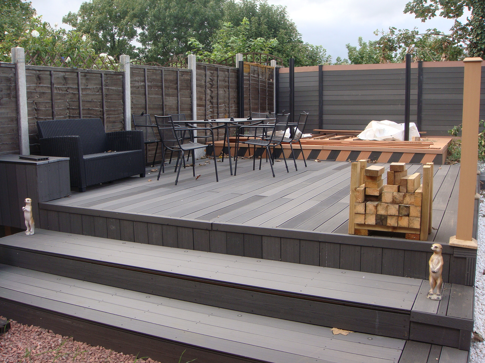 Sony DSC-T77 sample photo. Composite decking photography