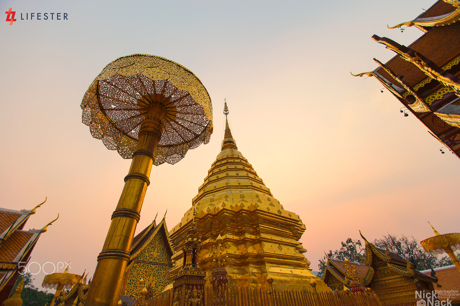 Canon EOS 6D + Canon EF 16-35mm F2.8L USM sample photo. Wat phra that doi suthep at chiang mai , thailand. photography