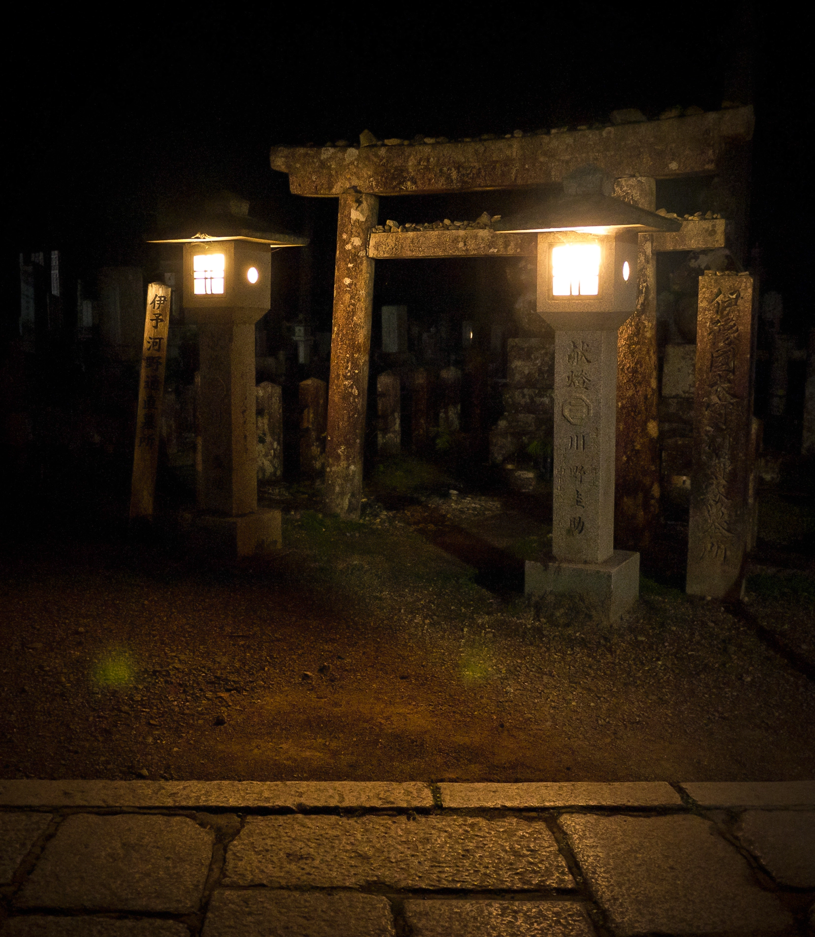 Panasonic Lumix DMC-GF2 + Panasonic Lumix G 14mm F2.5 ASPH sample photo. Forest cemetary in koyasan 2012 photography