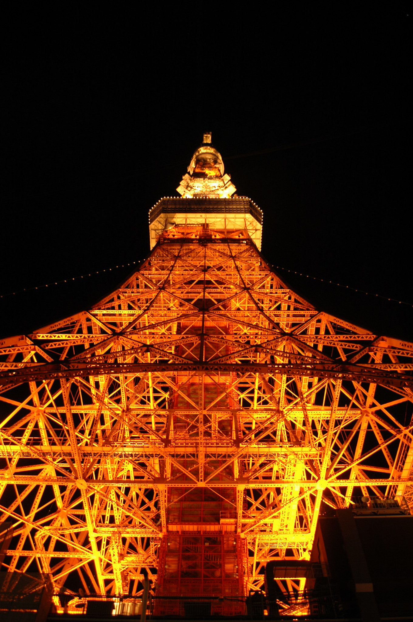 Nikon D70 sample photo. 東京タワー photography