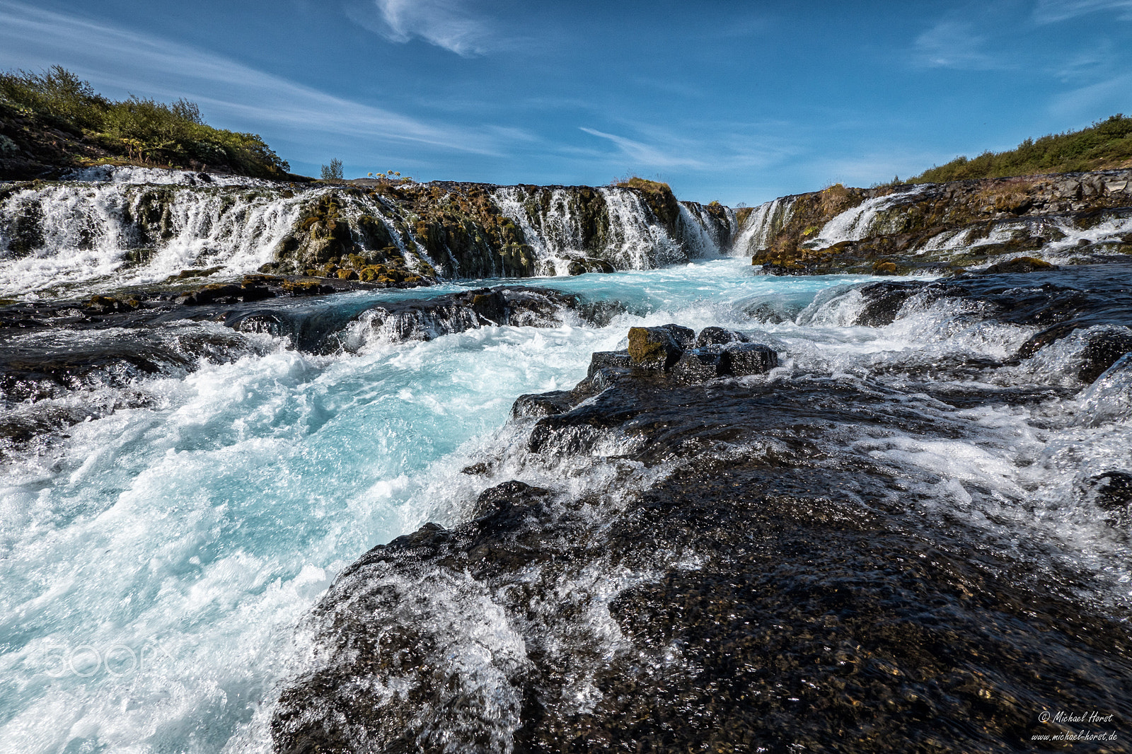 Panasonic Lumix G Vario 7-14mm F4 ASPH sample photo. Bruarfoss photography