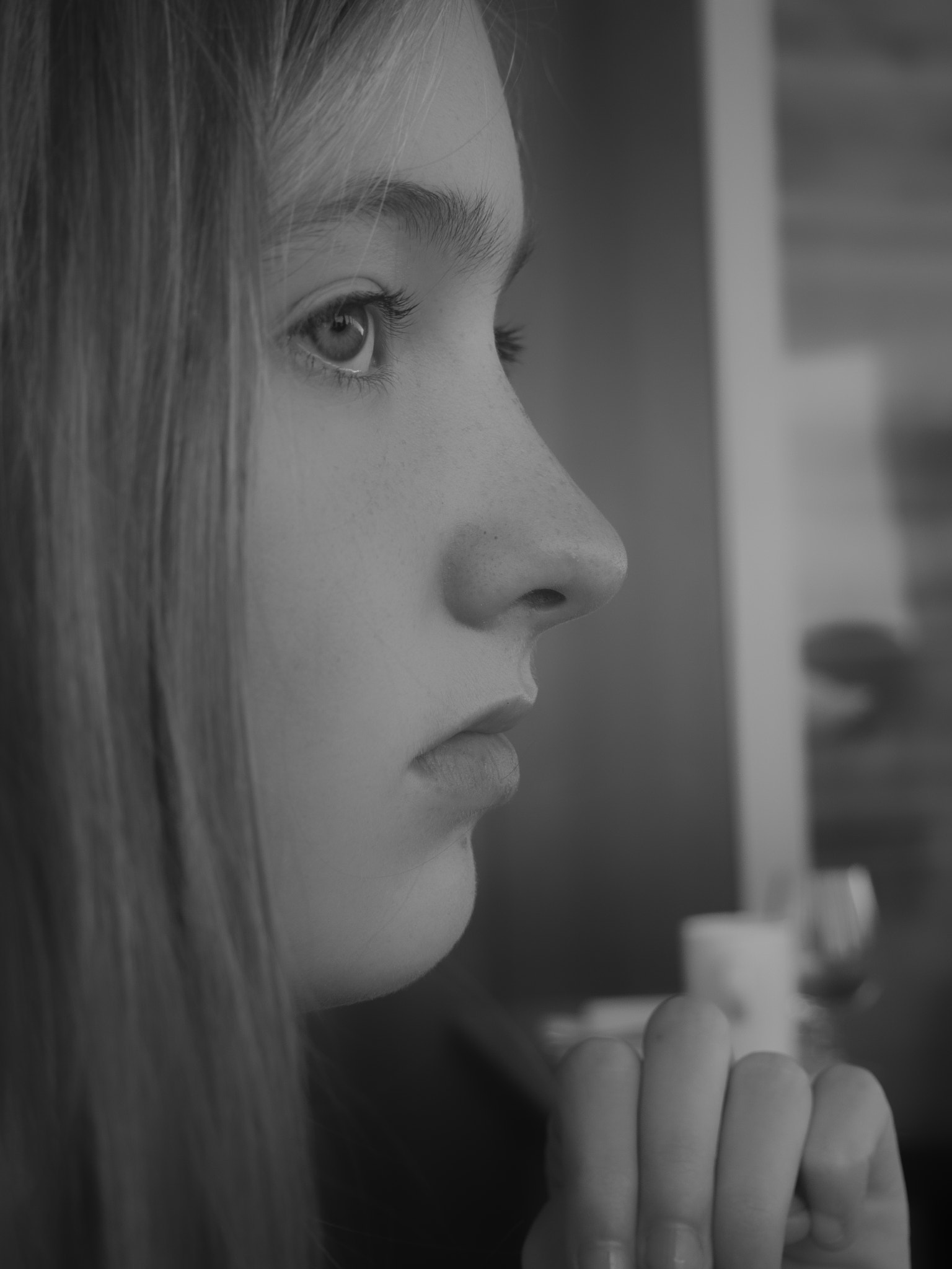 Olympus PEN E-PM2 sample photo. Amélie profil photography