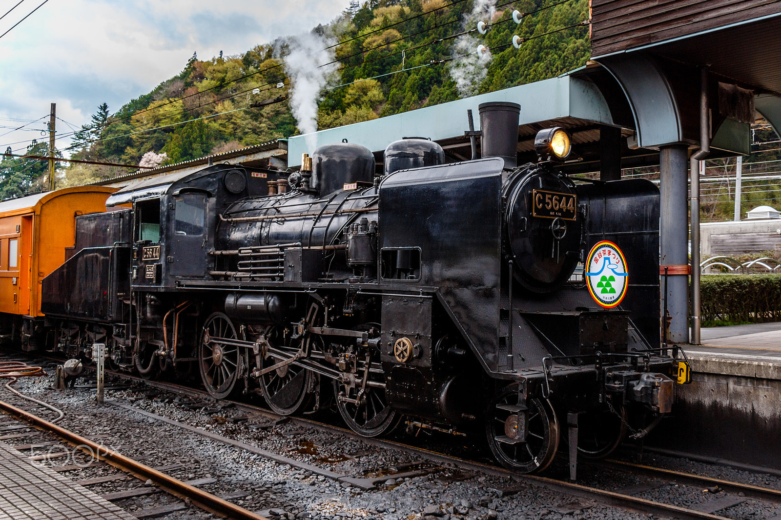 Canon EOS 700D (EOS Rebel T5i / EOS Kiss X7i) sample photo. Oigawa steam railway, senzu station (大井川鉄道の千頭駅) photography