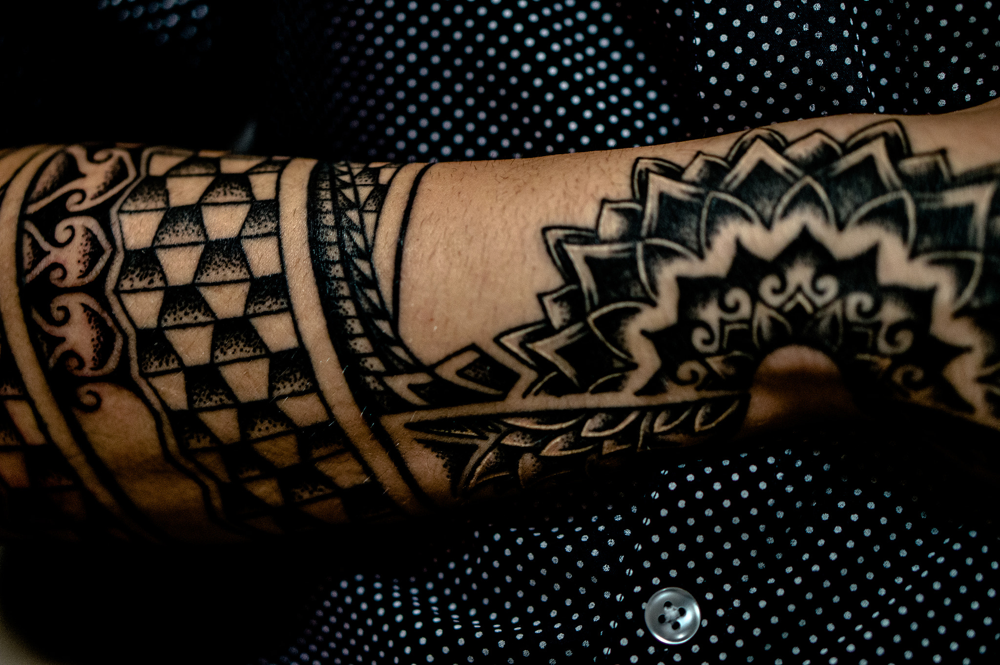 Sony Alpha a5000 (ILCE 5000) + E 50mm F1.8 OSS sample photo. Mandala tattoo  photography