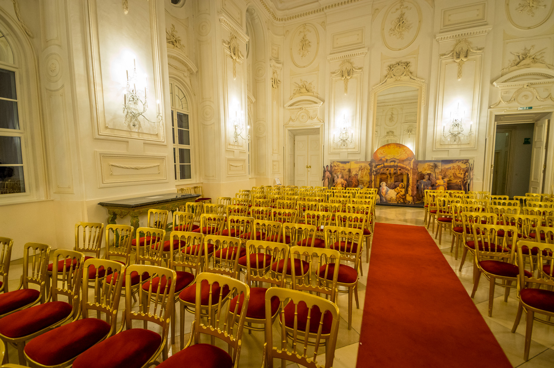 Pentax K-3 sample photo. Concert hall chairs photography
